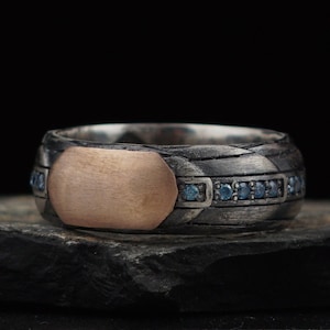 Anillo de compromiso de boda de plata de ley personalizable, nombre/letra/fecha anillo de plata de ley de piedra de circón grabado, joyería de plata personalizada