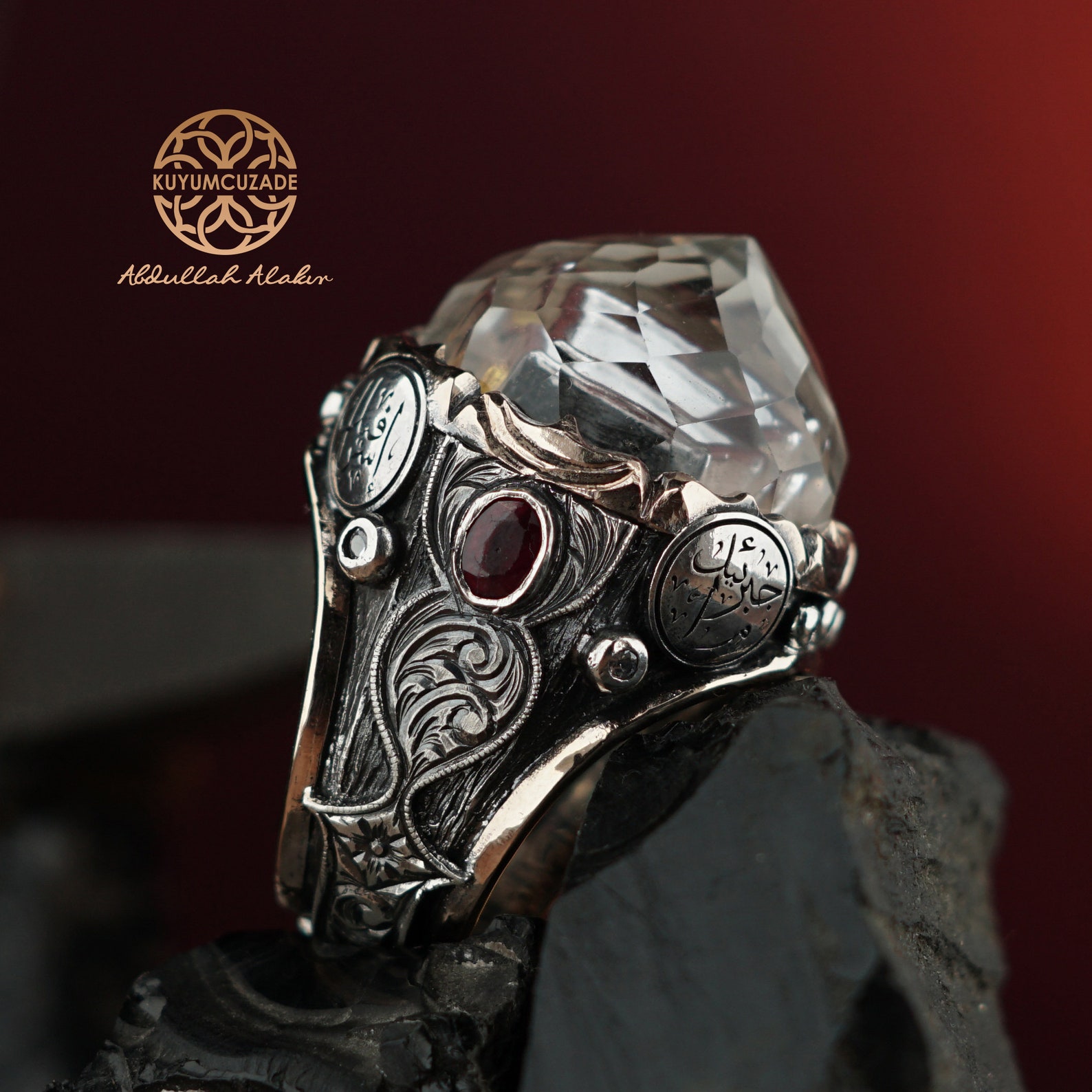 Kaaba Ring Masjid Al Haram Ring Men's Islamic Silver Etsy