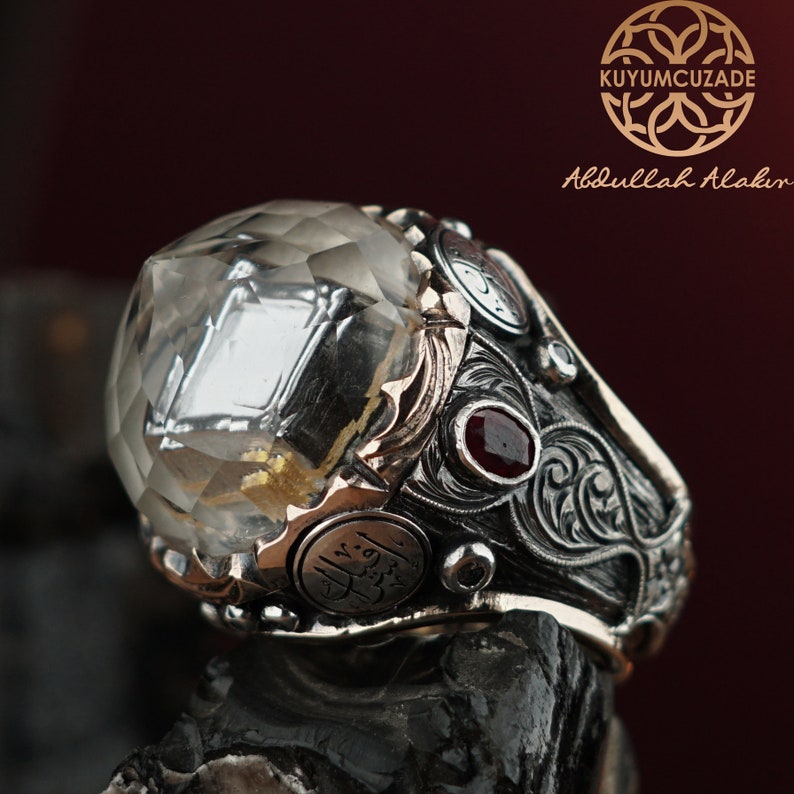 Kaaba Ring Masjid Al Haram Ring Men's Islamic Silver Etsy