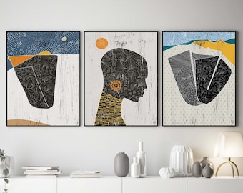 Africa American Wall Art Black Artwork Room Decor African Retro gift Multicolor abstract African artwork African Culture Home Design Africa American Wall Art Black Artwork Room Decor African Retro gift Multicolor abstract African artwork African Culture Home Design