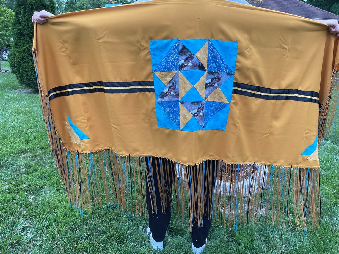 traditional native american shawl