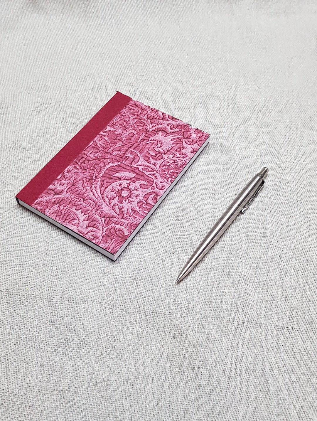 A6 Pocket Notebook Bullet Journal Lay Flat Vintage Etsy
