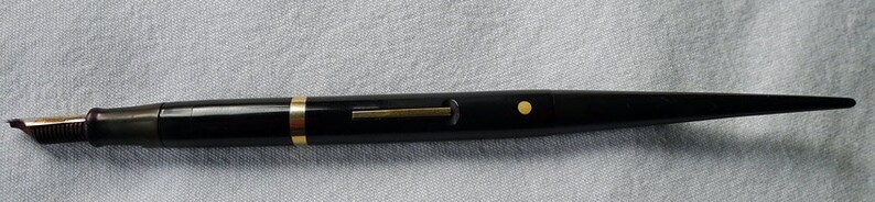 Marble Base 1940a Vintage Sheaffer White Dot Lifetime Desk Fountain Pen in Box