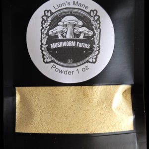 Lion&#39;s Mane Mushroom Powder