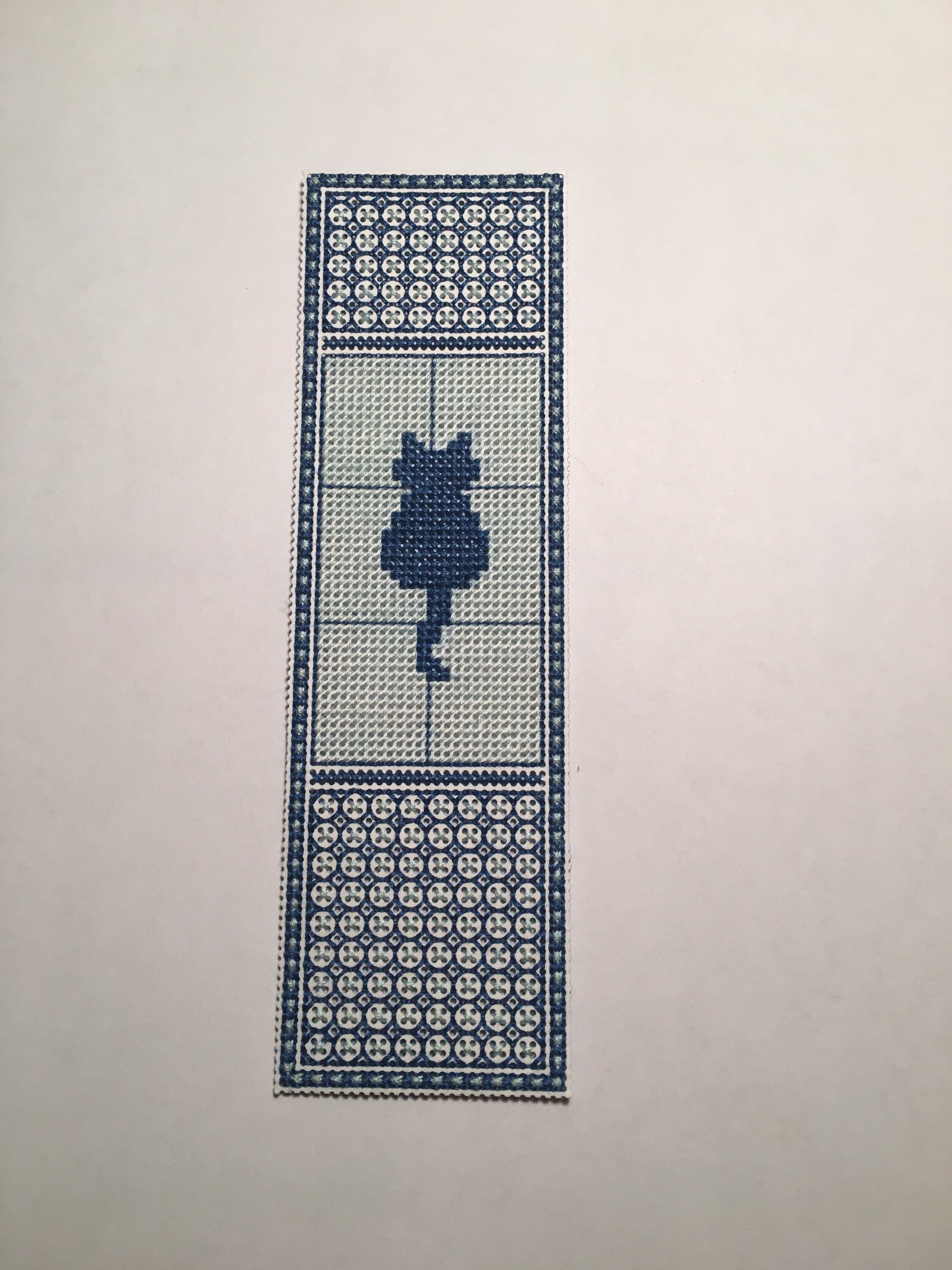 Cat Blackwork With Cross Stitch Pattern Digital Download | Etsy