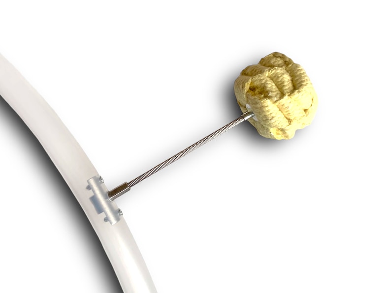 Aro para fuego de 5 mechas personalizado: polipropileno o HDPE, con mechas opcionales imagen 2