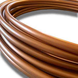 Copper Metallic Polypro Hula Hoop 5/8 or 3/4 Collapsible