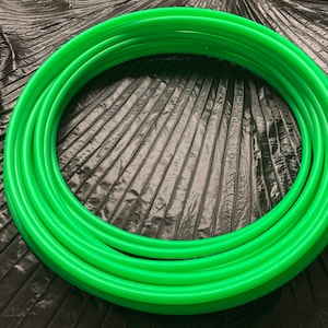 Polypro Hula Hoop - UV Reactive Green 5/8" or 3/4” Collapsible