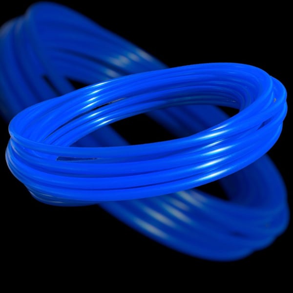 Polypro Hula Hoop - UV Reactive Blue / UV Blueberry 5/8 "oder 3/4"zusammenklappbar