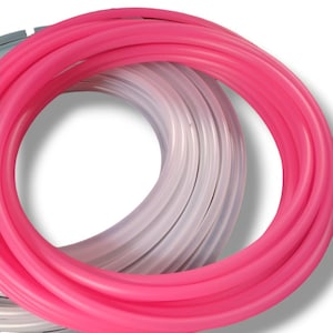 Polypro Hula Hoop - UV Reactive Pink Collapsible 5/8” or 3/4”