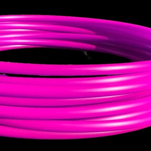 Polypro Hula Hoop UV Reactive Fuchsia Purple 5/8 or 3/4 Collapsible image 2