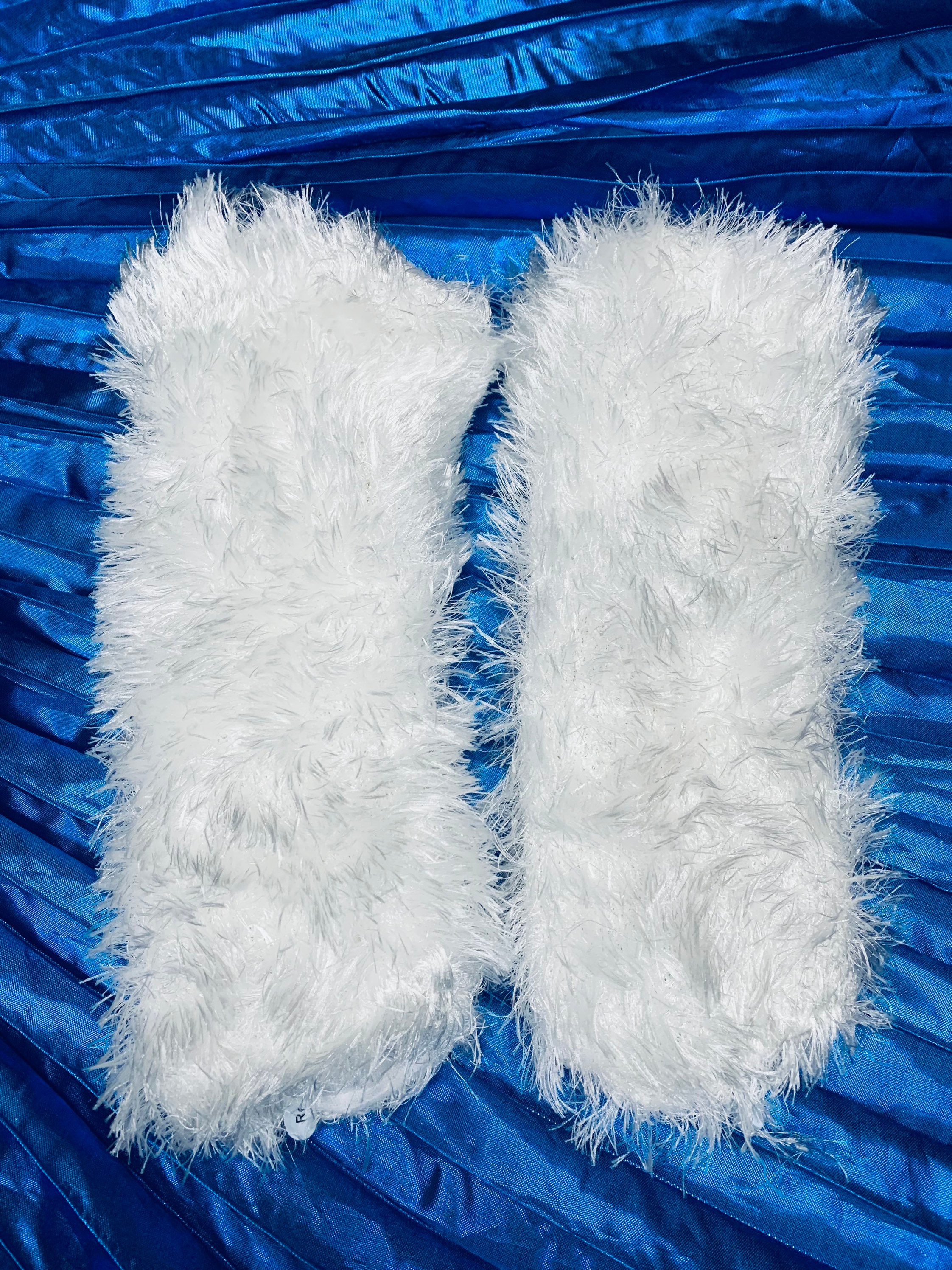 Fuzzy LED Leg Warmers Pair of 2 White MultiColor Setting Etsy