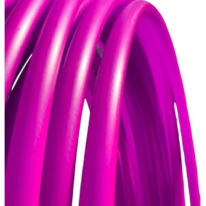 Polypro Hula Hoop UV Reactive Fuchsia Purple 5/8 or 3/4 Collapsible image 9