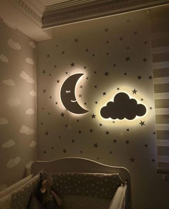 star wall light nursery