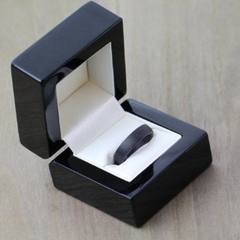 Carbon Fiber Ring in a Choice of Widths With FREE Engraving. Etsy