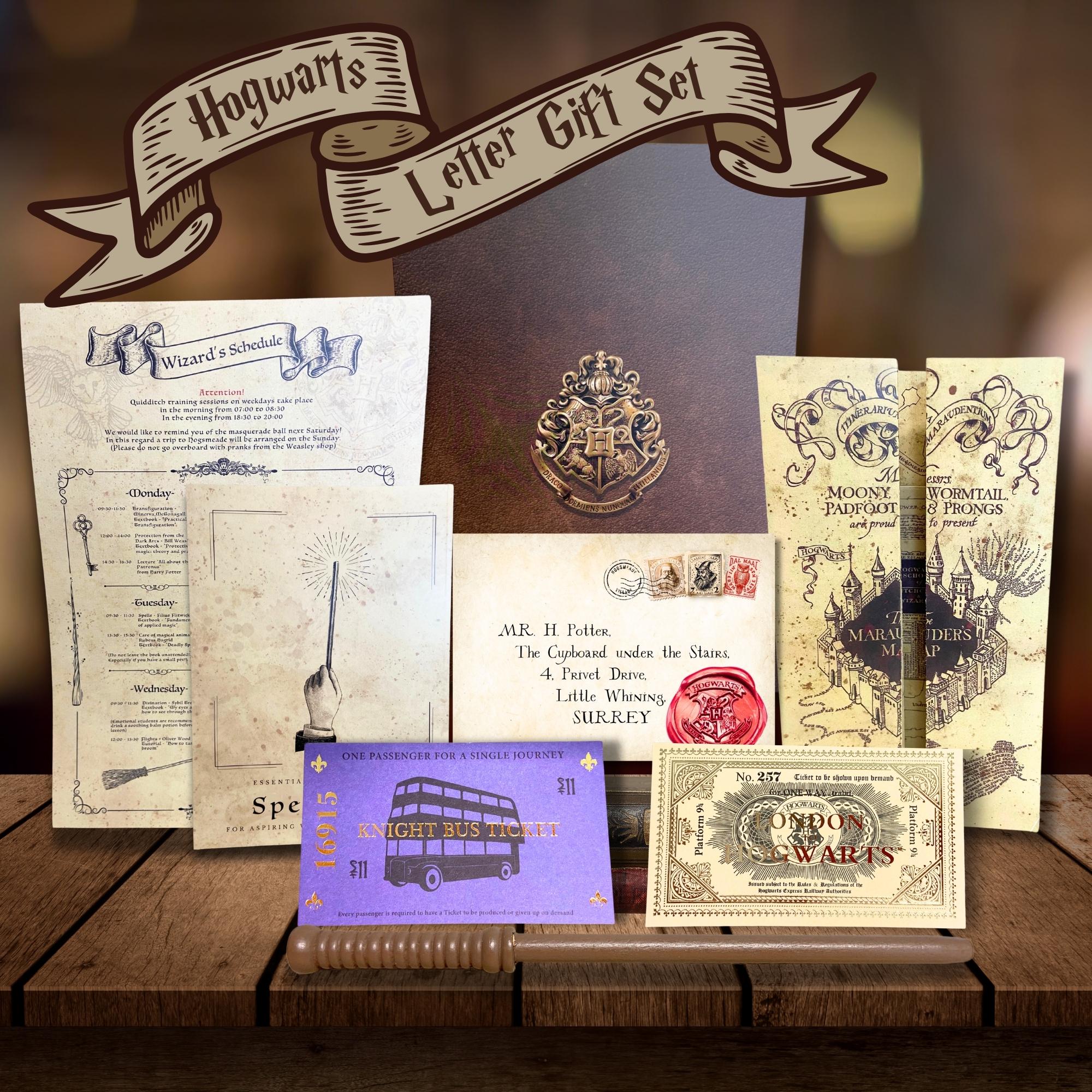 Acceptance Letter School of Witchcraft and Wizardry Personalized