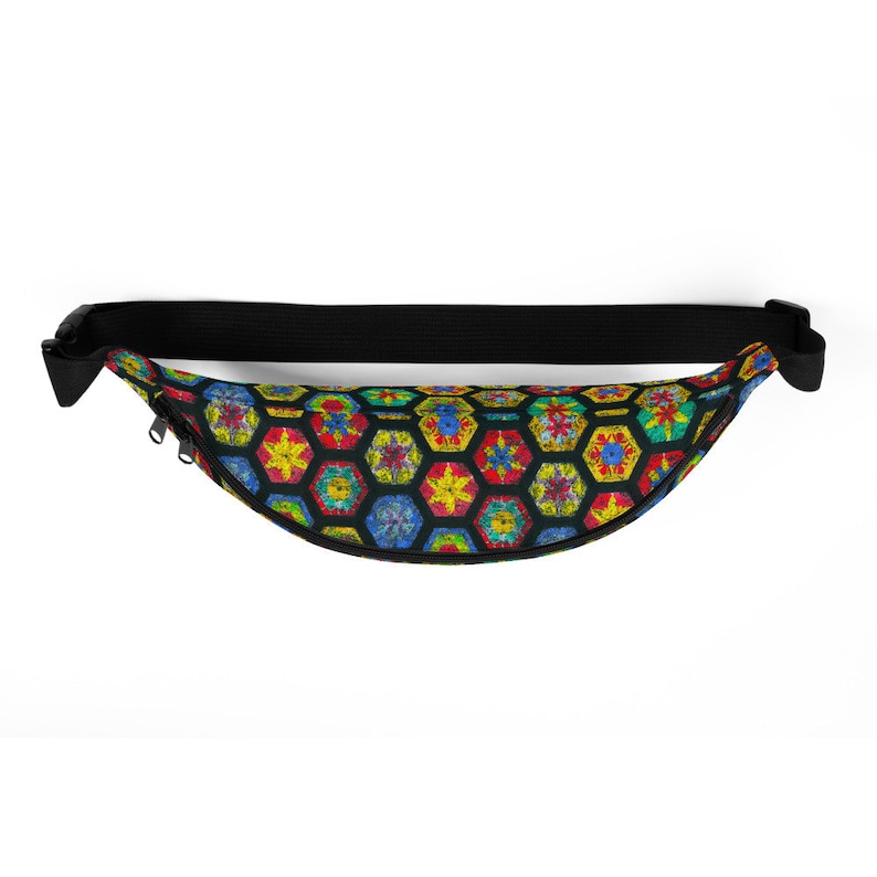Printed Fanny Pack Original Art Fanny Pack Festival Fanny Pack Gift for Women Gift for Men