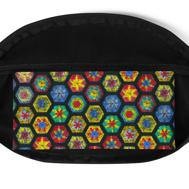 Printed Fanny Pack Original Art Fanny Pack Festival Fanny Pack Gift for Women Gift for Men