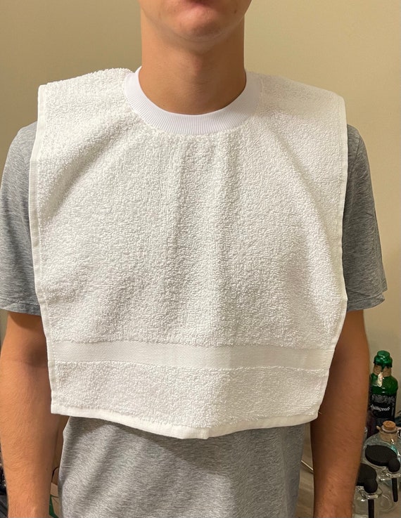 Pullover towel bib deals