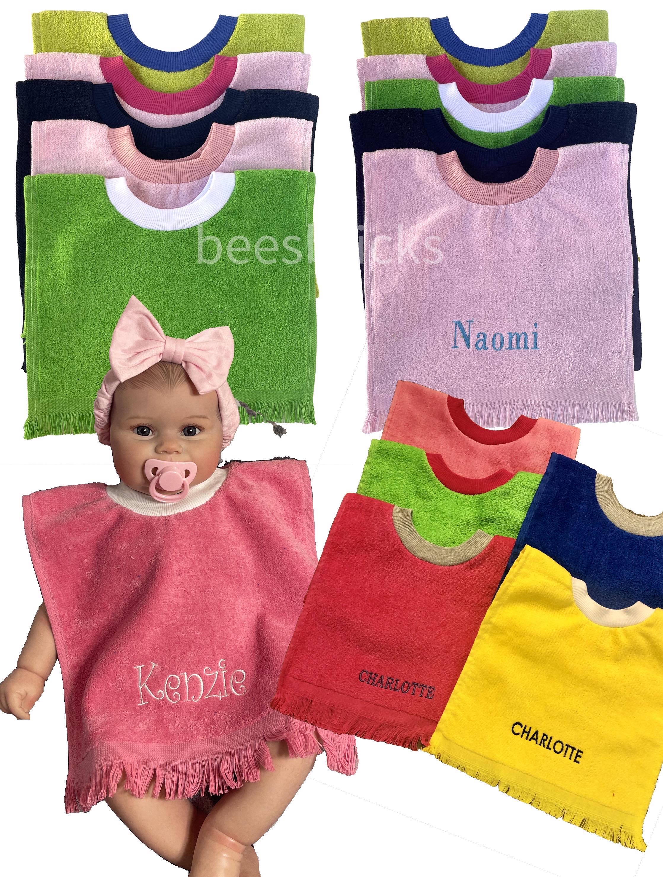 Terry cloth pullover bibs discount