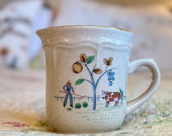 Vintage Heartland Stoneware Creamer