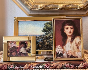 Vintage Gold Frame Bundle - Set of 3