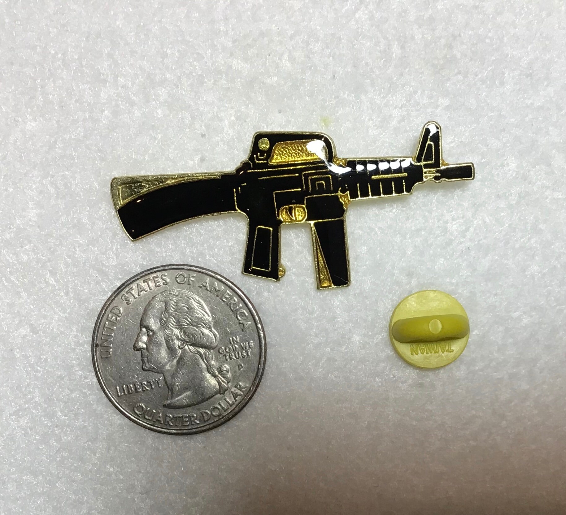 Machine Gun Lapel Pin Vintage Machine Gun Lapel Pin Etsy