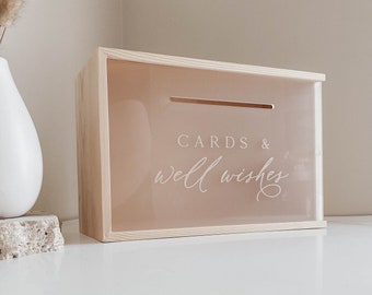 Wedding Wishing Well - Wedding Keepsake Box - Wooden Wishing Well - Cards and Well Wishes - Wishing Well - Wedding Memory Box - Guests
