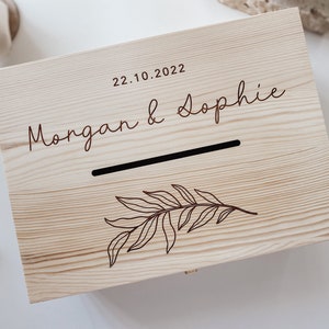 Wedding Wishing Well Wedding Keepsake Box Wooden Wishing Well Personalised Wishing Well Wedding Memory Box Guests image 5