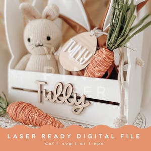Contenitore di Pasqua SVG / Cestino di Pasqua svg / Pasqua svg / Contenitore di orecchie da coniglio SVG / Bara di Pasqua svg / File laser di Pasqua / File laser digitale / SVG