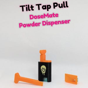 DoseMate – Neon Drip (Pocket Powder Tool for Travel & Festival Use – Reusable Mini Scoop Spoon)