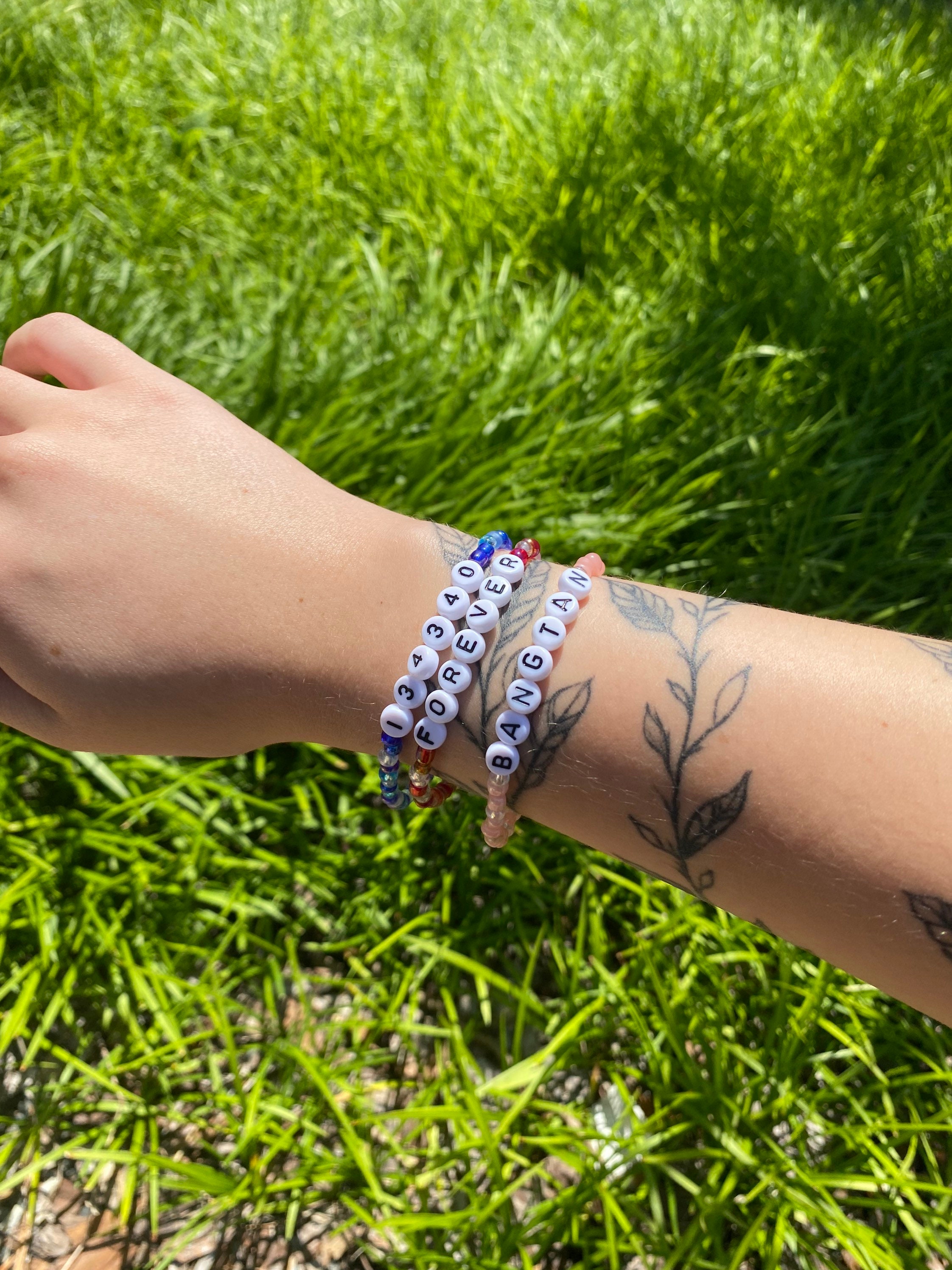 BTS Bracelets - Etsy