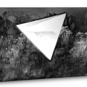 erreur 0x8f000019 - Glitch Art Aesthetic Room Decor Vaporwave Wall Canvas Digital Print Large Post-Modern Home Interior Design Art-Work