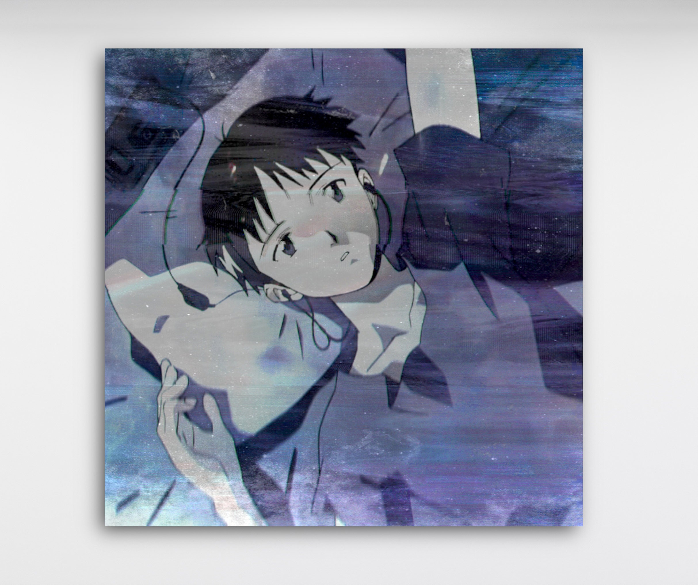 Personalised NEON GENESIS EVANGELION Birthday Card • personalized shinji  anime