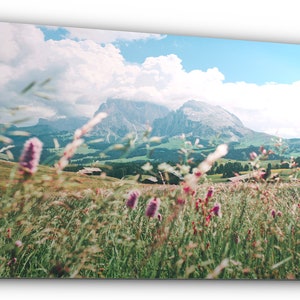 souvenirs lointains - Anime Aesthetic Landscape Mountain Art Room Decor Vaporwave Wall Canvas Digital Print Large Post-Modern Home Art-Work
