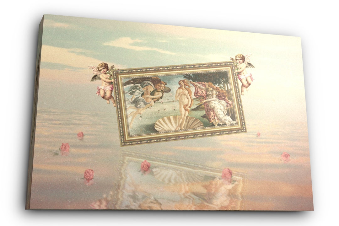 Birth of venus - vaporwave Aesthetic Birth of Venus Room Decor Wall Art ...