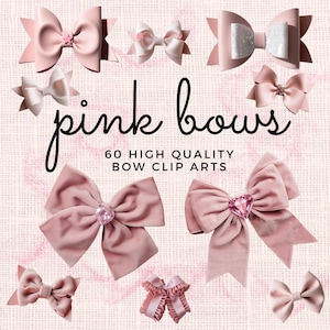 60+ Pink Glam Elements, digital graphic pack, Clip Arts, Coquette Preppy Ornate Velvet Realstic, Pink Girly Aesthetic, Canva, Ruffled Hair