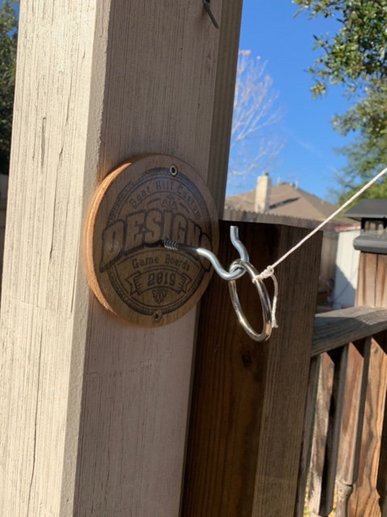 Personalized Hook and Ring Game Etsy