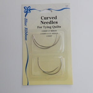 Size 4" Osborne Pack Of 12 Curved Needles Heavy #501-4 C.S Size 4" Osborne Pack Of 12 Curved Needles Heavy #501-4 C.S
