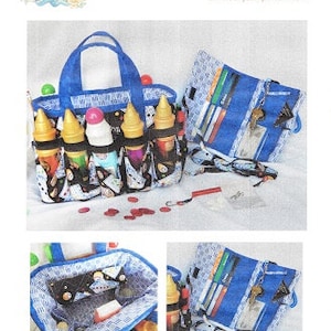 The BINGO Tote with &quot;Casino&quot; Wallet Sewing Pattern (NOT a Finished Product)