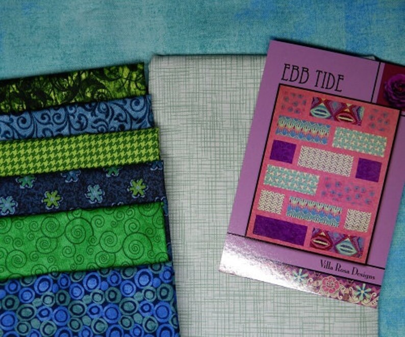 Ebb Tide choice of Fabric by Villa Rosa Designs Quilting Cotton Quilt