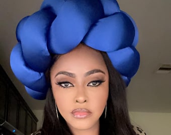 HANDMADE Giant Braided TURBAN Made in Nigeria HIGH Quality