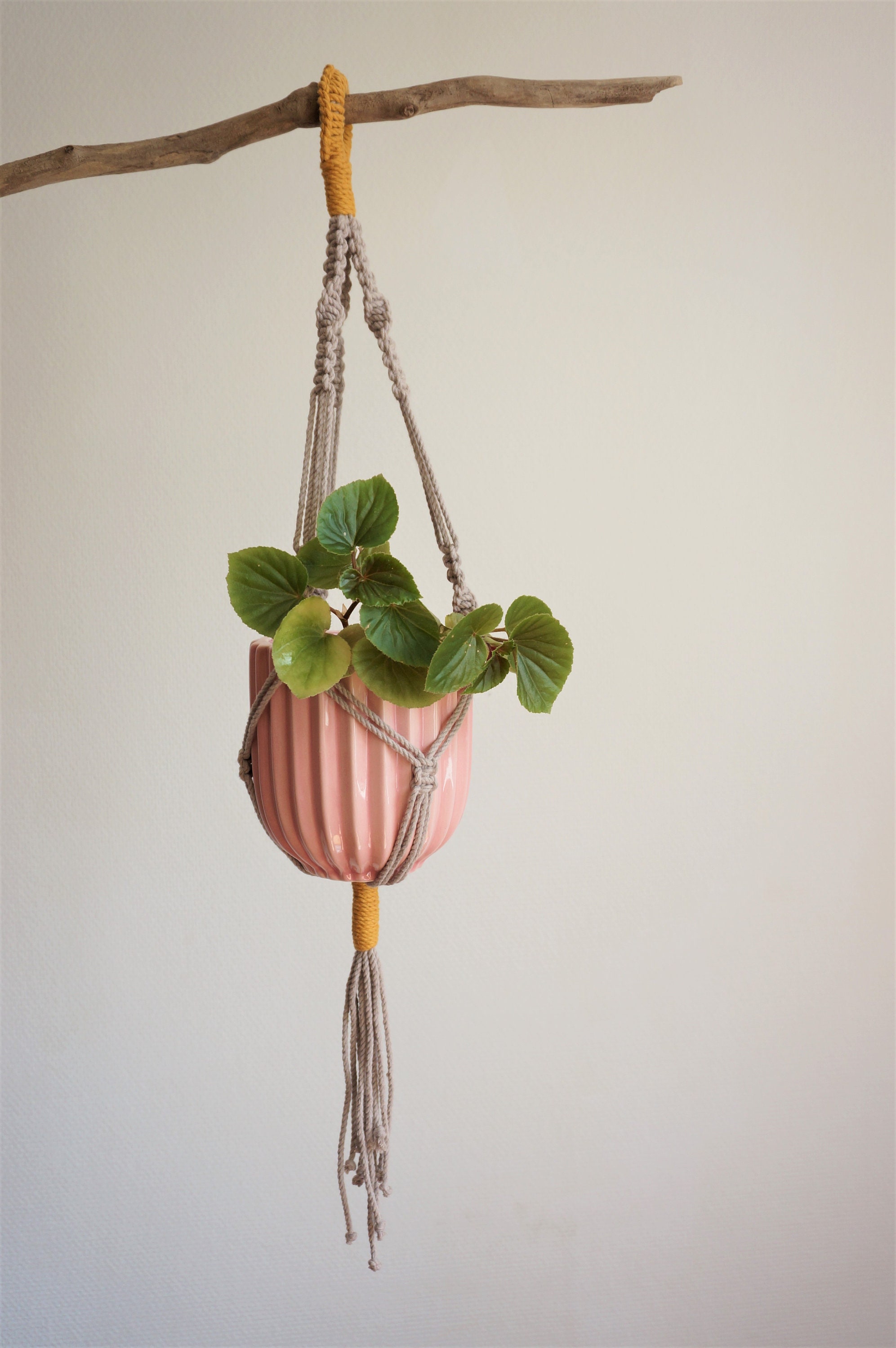 Suspension en Macramé