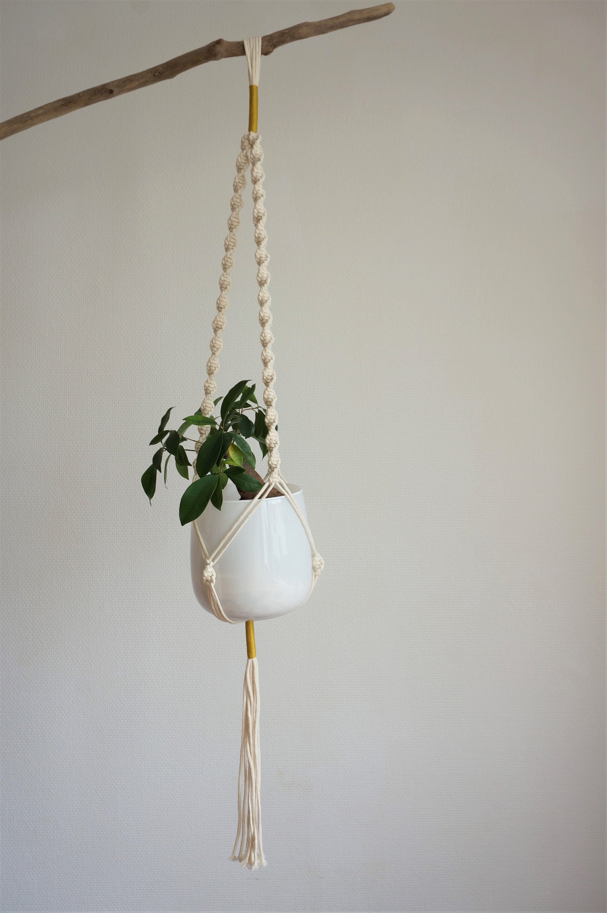 Suspension en Macramé