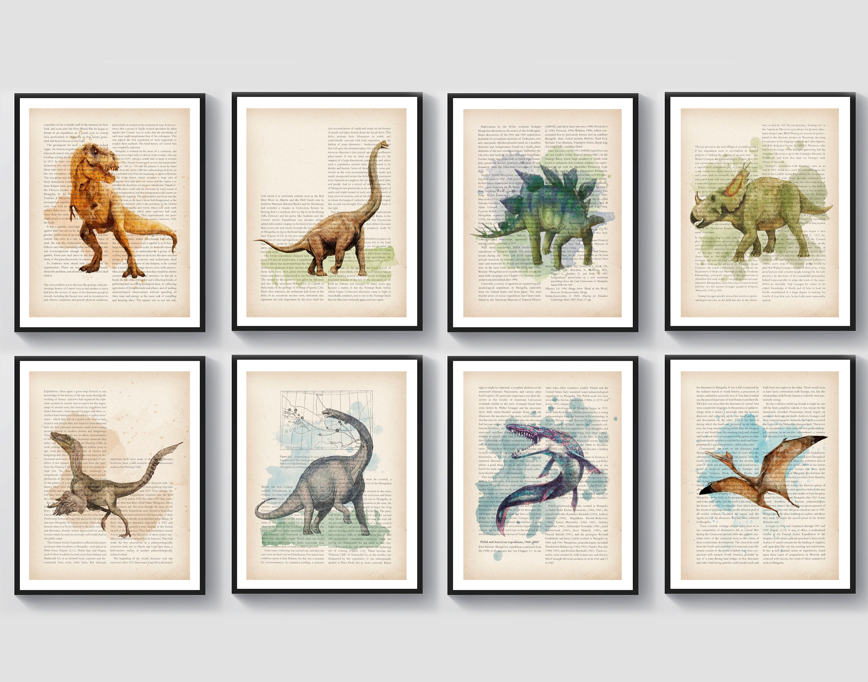 T-Rex Dinosaur – beautiful print on canvas – Photowall