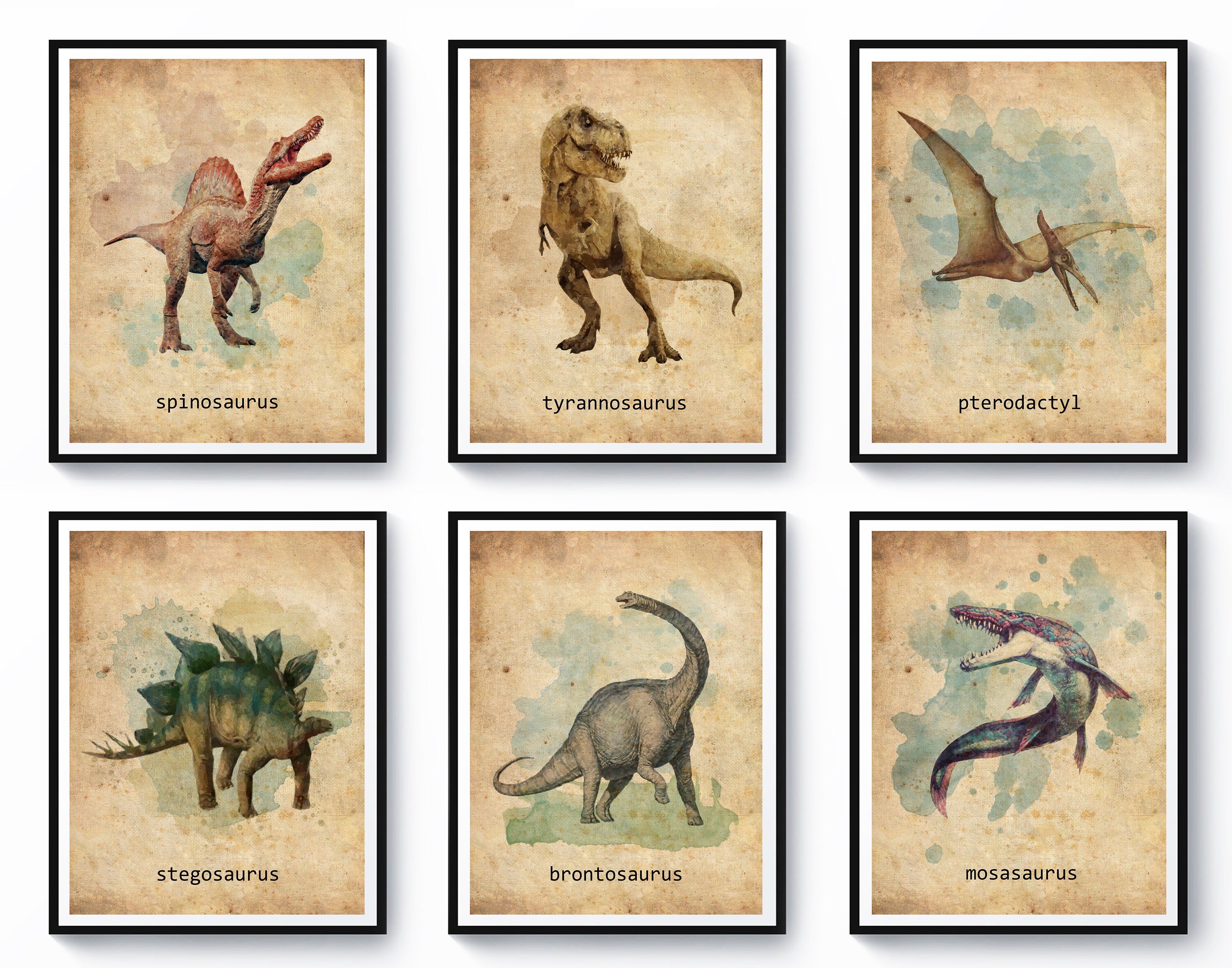 Dinosaur Posters - Display Resources (Teacher-Made) - Twinkl