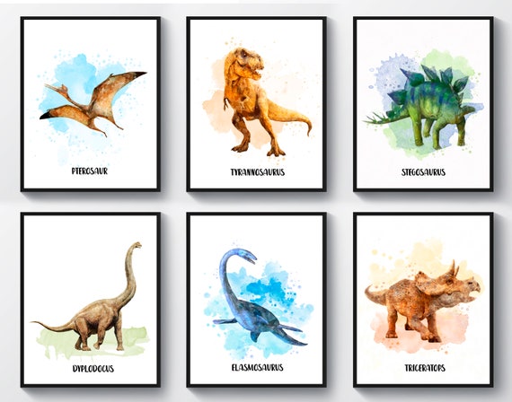 Dinosaurios Conjunto Nombres Impresiones Dinosaurio Tipos de - Etsy España Dinosaurios Conjunto Nombres Impresiones Dinosaurio Tipos de - Etsy España