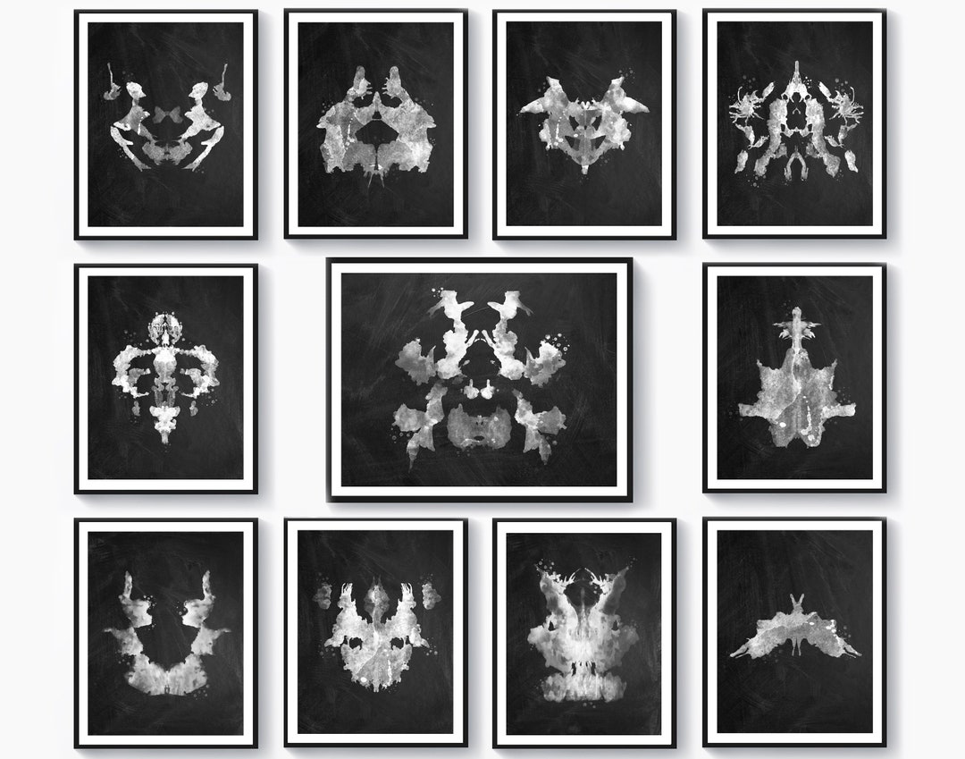 11 Rorschach Test Art Psychology Artwork Psychiatric Test Art Rorschach ...