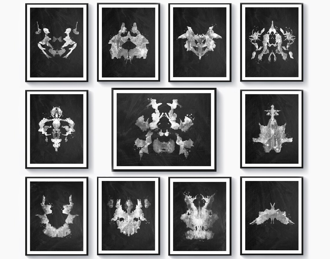 11 Rorschach Test Art Psychology Artwork Psychiatric Test Art Rorschach ...