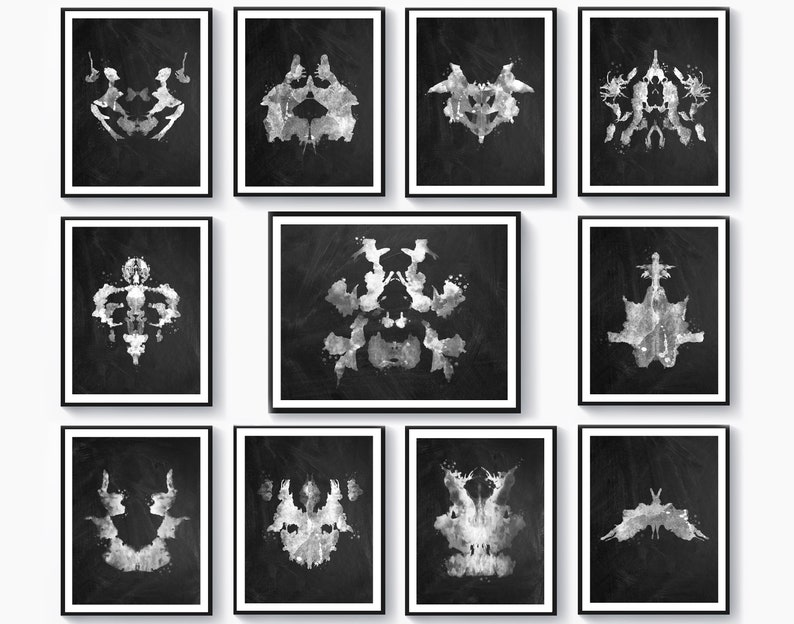 11 Rorschach Test Art Psychology Artwork Psychiatric Test Art Rorschach ...